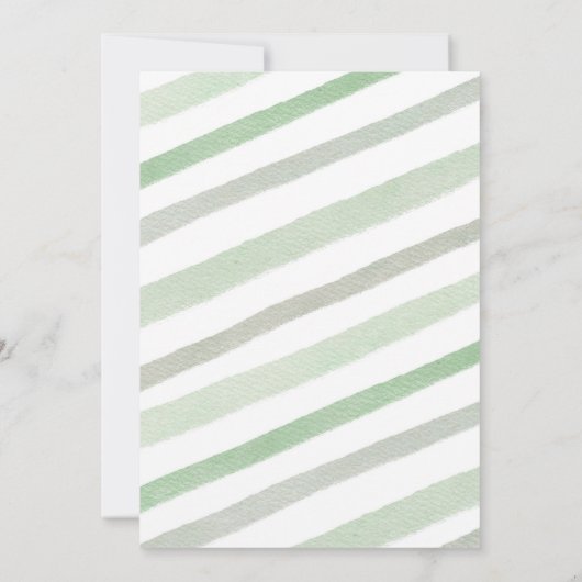 Boy Our Pumpkin verwandelt eine Einladungs-Vegetat Einladung (Rückseite)