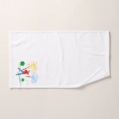 Boy Painting Skies Badhandtuch Set (Handtuch)