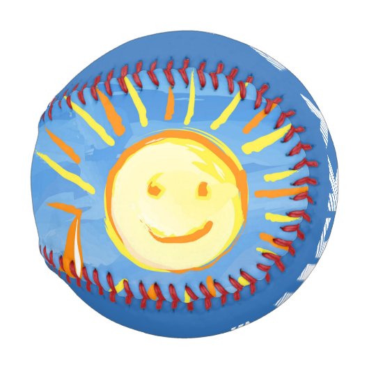 Boy Painting Skies Baseball (Vorne Rechts)