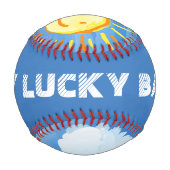 Boy Painting Skies Baseball (Rückseite)