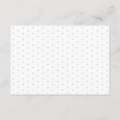 Boy Pancake Baby Brunch Windschutzscheibe Kinderdu Begleitkarte (Rückseite)