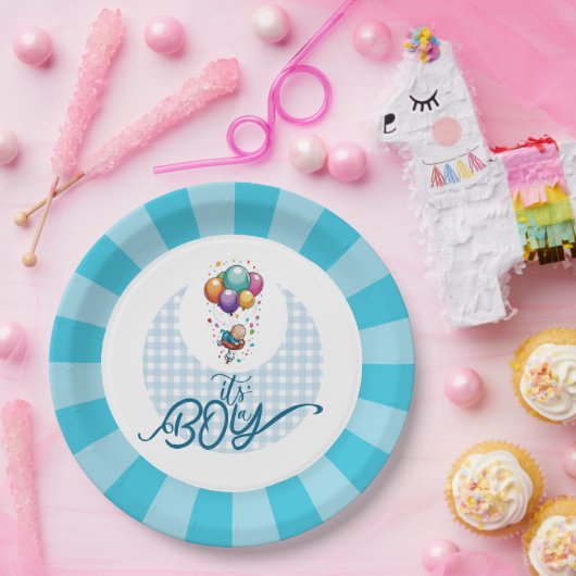 BOY Paper Plate Pappteller (Party)