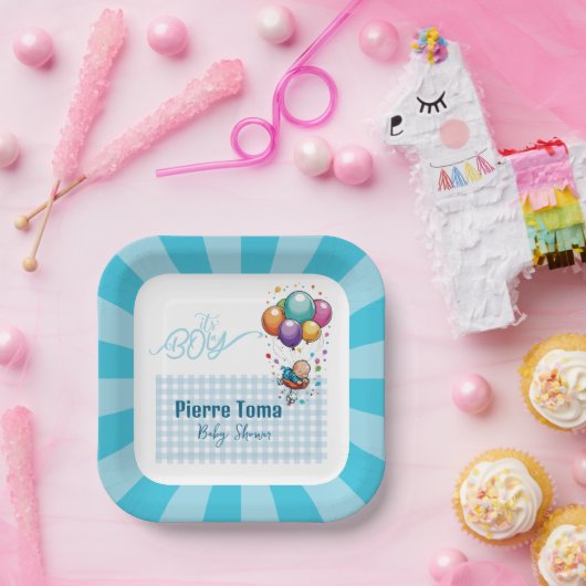 BOY Paper Plate Pappteller (Party)