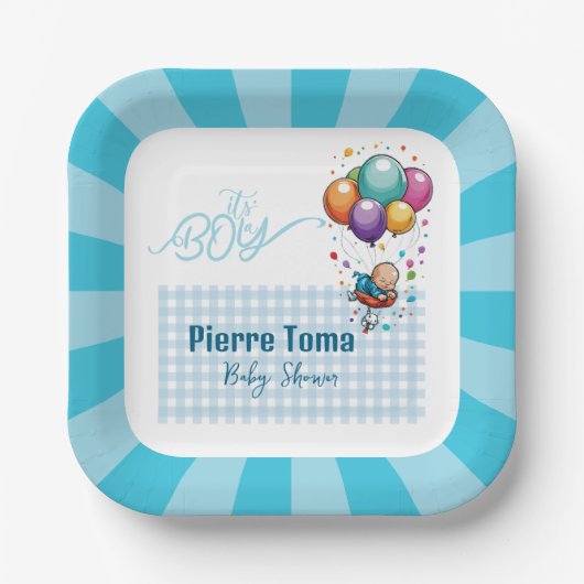 BOY Paper Plate Pappteller (Vorderseite)