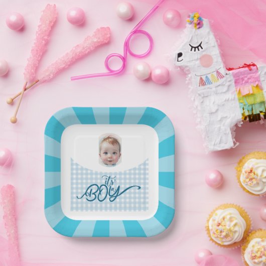 BOY Paper Plate Pappteller (Party)