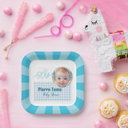 BOY Paper Plate Pappteller (Party)