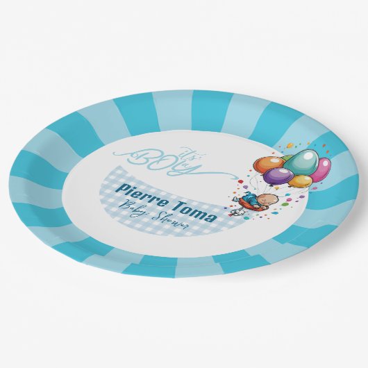 BOY Paper Plate Pappteller (Schrägansicht)