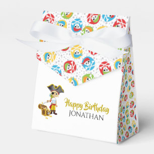 Boy Party Pirate Favor Box Geschenkschachtel