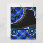 Boy Personalisiert Roller Skaten Party Einladung (Rückseite)