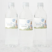 Boy Peter Rabbit Baby Dusche Wasserflaschenetikett (Flaschen)