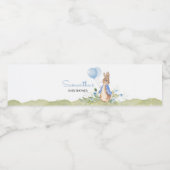 Boy Peter Rabbit Baby Dusche Wasserflaschenetikett (Einzelnes Label)