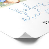 Boy Peter Rabbit Babydusche Babys sind süß Poster (Ecke)