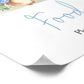 Boy Peter Rabbit Babydusche Poster (Ecke)