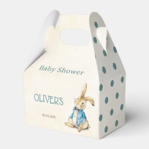 Boy Peter The Rabbit Vintag Baby Dusche Geschenkschachtel