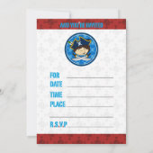 Boy Pirate Captain Party Invite Einladung (Rückseite)