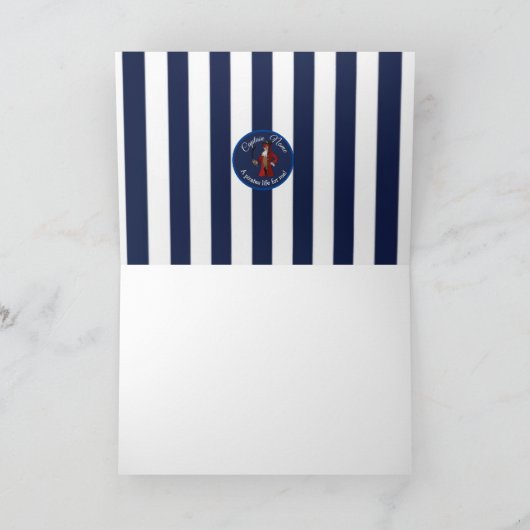 Boy Pirate Card Karte (Innenseite)