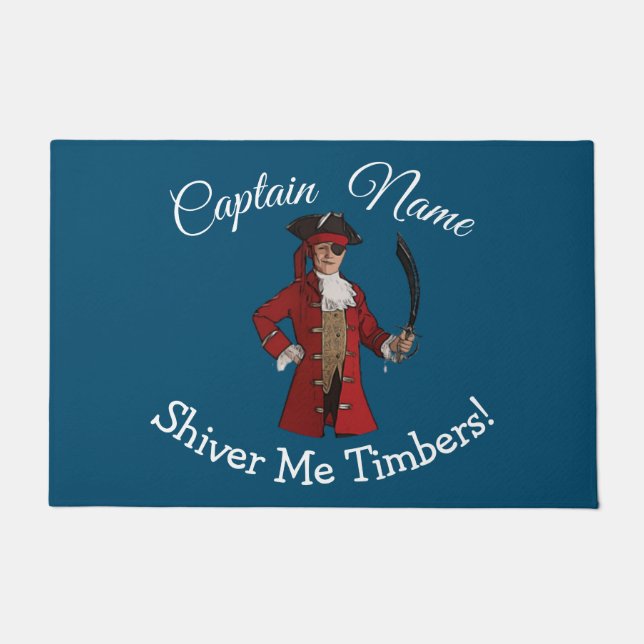 Boy Pirate Doormat Fußmatte (Vorderseite)