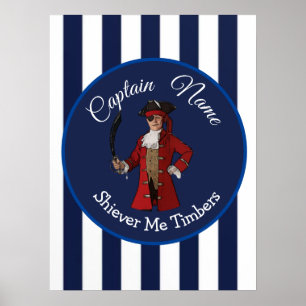 Boy Pirate Poster