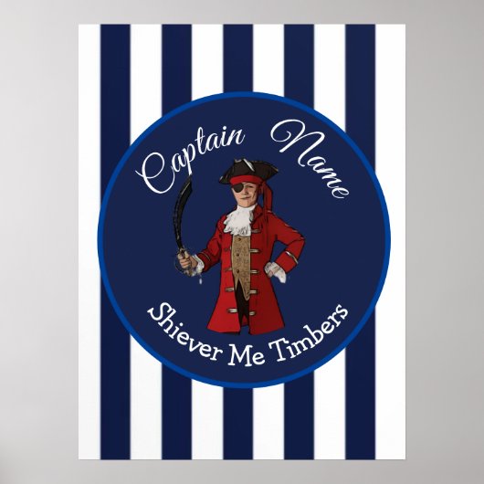 Boy Pirate Poster (Vorne)