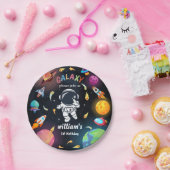 Boy Planet Alien Stars Weltraumgalaxie 1. Geburtst Pappteller (Party)