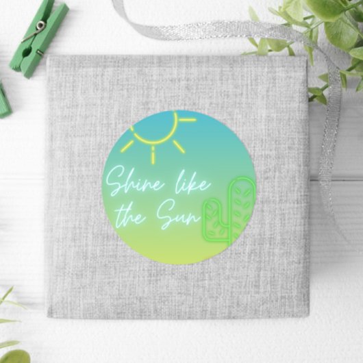 Boy Pool Party Runder Aufkleber