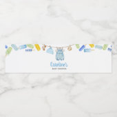 Boy Popsicle Baby Dusche Wasserflaschenetikett (Einzelnes Label)