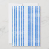 Boy Popsicle Summer 2nd Birthday Einladung (Rückseite)