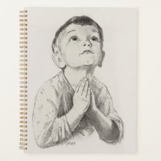 Boy Praying Planer