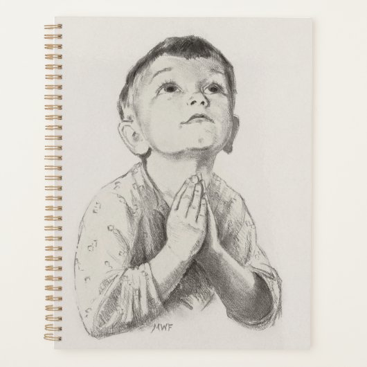 Boy Praying Planer (Vorderseite)