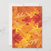 Boy Pumpkin Fall First Birthday Gold Glitzer Einladung (Rückseite)
