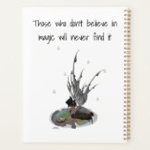 Boy Rain Fairy mit Frog Tagesplaner Planer (Rückseite)