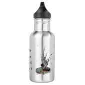 Boy Rain Fairy mit Frog Water Flasche Edelstahlflasche (Rechts)