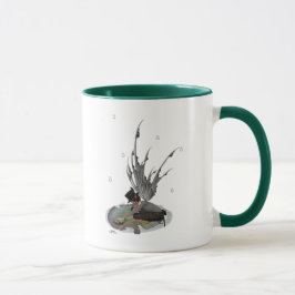 Boy Rain Fairy mit Froschkaffee Tasse