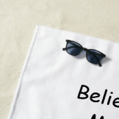 Boy Rain Fairy mit Leaf Beach Handtuch (Beispiel)