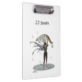 Boy Rain Fairy mit Leaf Clipboard Klemmbrett (Rechts)
