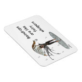 Boy Rain Fairy mit leaf flexiblen Magnet (Rechte Seite)