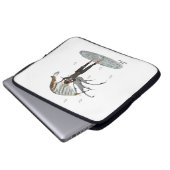 Boy Rain Fairy mit leaf Laptop-Sieb Laptopschutzhülle (Vorne Knopf)