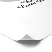 Boy Rain Fairy mit Leaf Poster (Ecke)