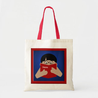 Boy Reading Book 1 Bookbag Toag Tragetasche