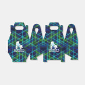 Boy Roller Skaten Birthday Party Geschenkschachtel (Ungefaltet)