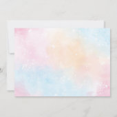 Boy’s Photo Teddy Bear Birthday 5 Einladung (Rückseite)