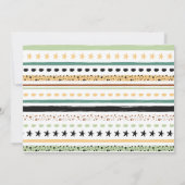 Boy Safari Baby Shower Einladung (Rückseite)