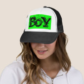 BOY-Schriftzeichen | Truckerkappe (Beispiel)
