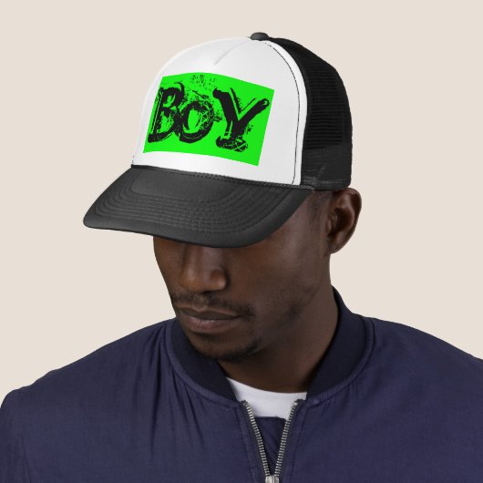 BOY-Schriftzeichen | Truckerkappe (Beispiel)