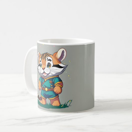 Boy Scout Tiger Cub Kaffeetasse (Vorderseite Links)