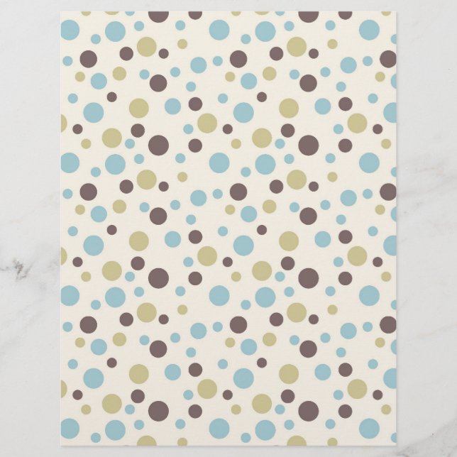 Boy Scrapbook Paper (Vorderseite)
