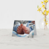 Boy Shower Karte (Gelbe Blume)