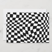 Boy Spooky Halloween Foto Einladung (Rückseite)