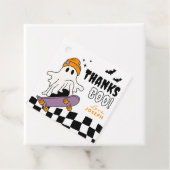 Boy Spooky Halloween Geburtstags Gefälligkeitstags Geschenkanhänger (Beispiel)