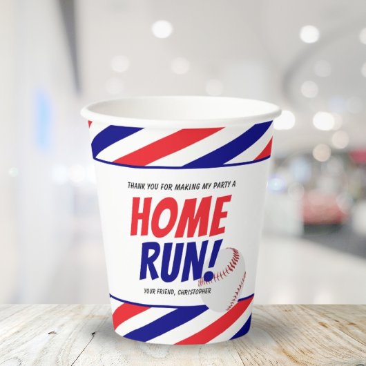 Boy Sports Baseball Geburtstagsparty Pappbecher